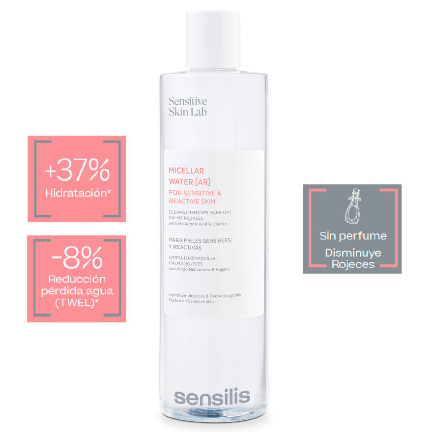 Sensilis Hyaluronic Micellar Water AR X 400ml - Limpiadora