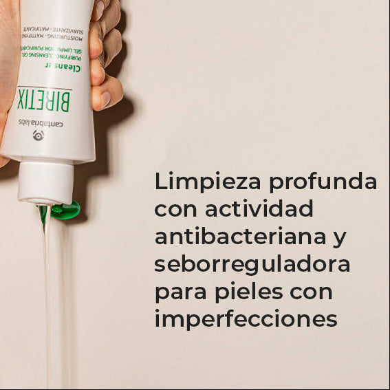 Biretix Gel Limpiador X 200ml - Anti imperfecciones