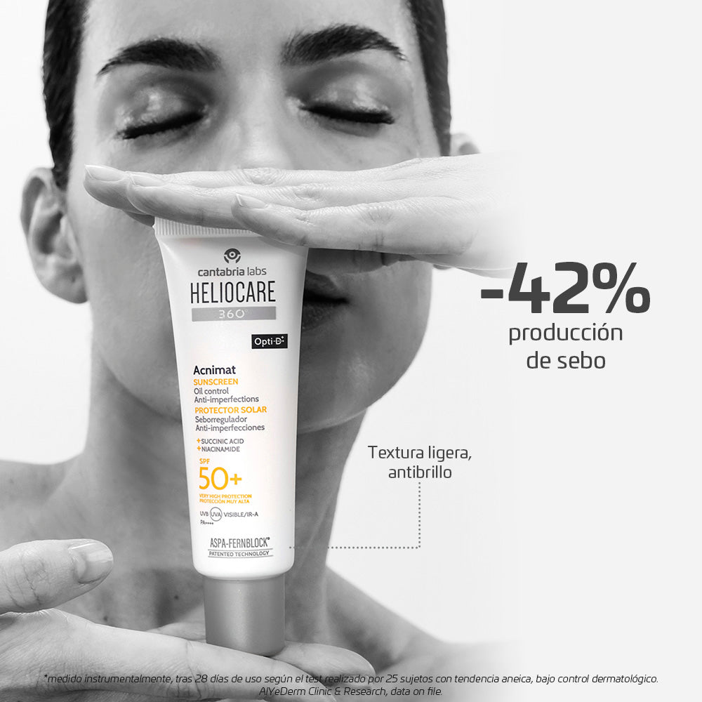 NUEVO!!!!! Heliocare 360° Acnimat x 50ml - Anti imperfecciones