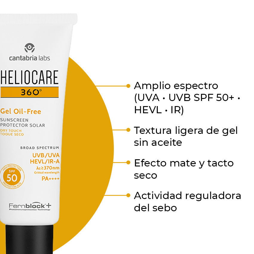 Kit ADIOS GRANITOS compra Uriage Hyséac Suero GRATIS Heliocare 360° Toque Seco