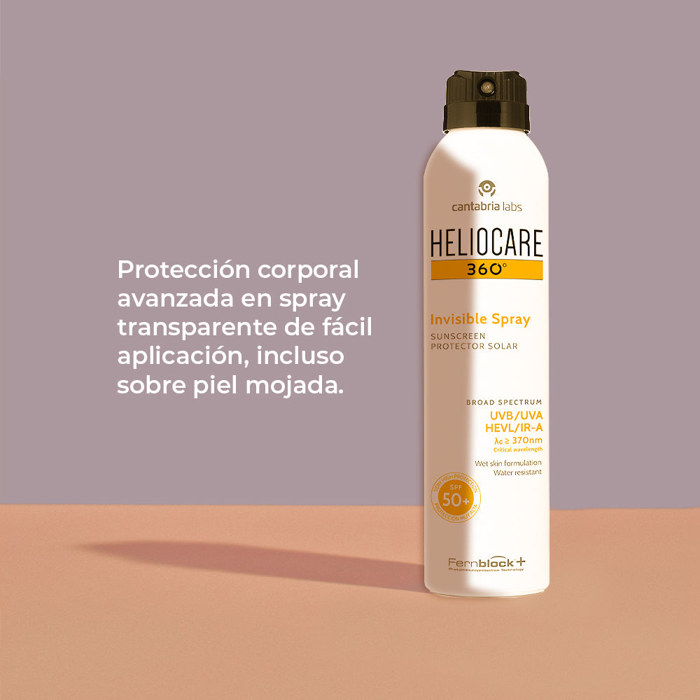 Heliocare 360° Spray invisible x 200ml - Protector solar corporal