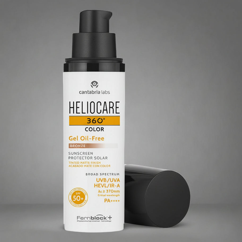 Heliocare 360° Toque Seco Bronze - Protector solar x 50ml