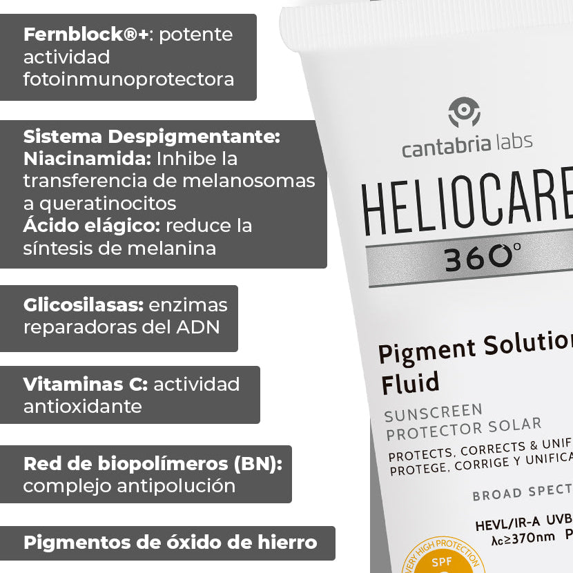 Kit TOP ARRUGAS/MANCHAS Age Lift Suero GRATIS Heliocare 360 Pigment Solution