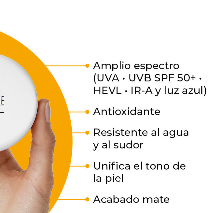 Kit CEJAS/MAQUILLAJE ANTISOLAR Iraltone cejas y pestañas GRATIS Heliocare 360 Compacto Beige 10gr