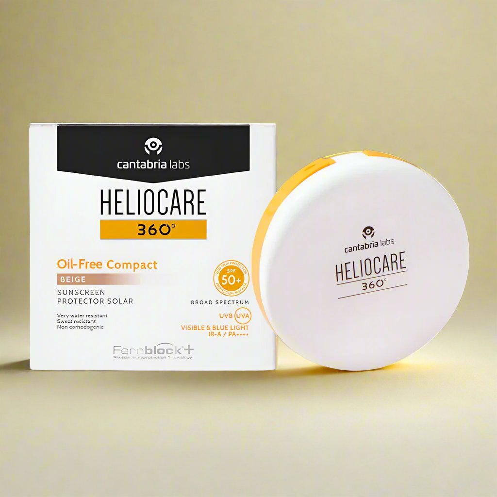 Heliocare 360 Compacto Oil-Free SPF 50+ - Beige