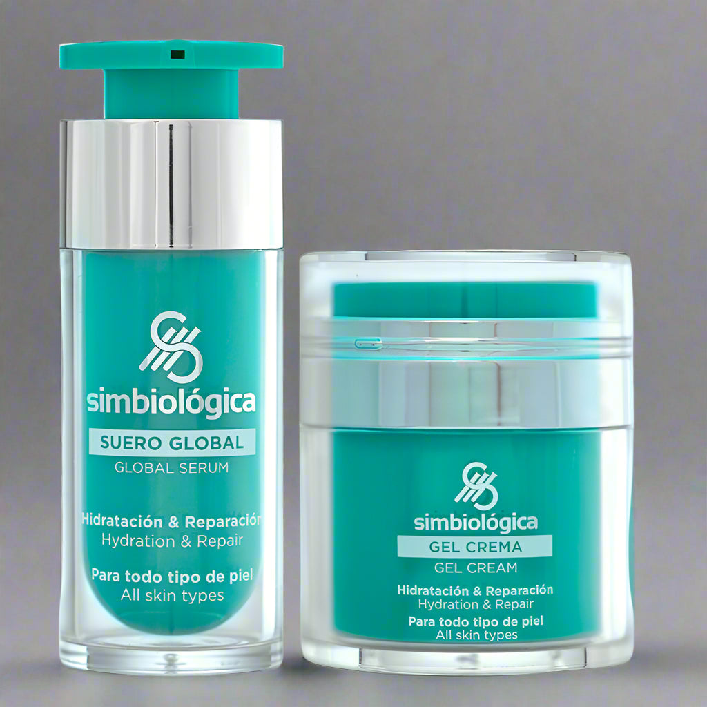 Kit compra Simbiológica Suero Reparador Hidratante X 30 ml GRATIS Simbiológica Gel Crema Reparador Hidratante