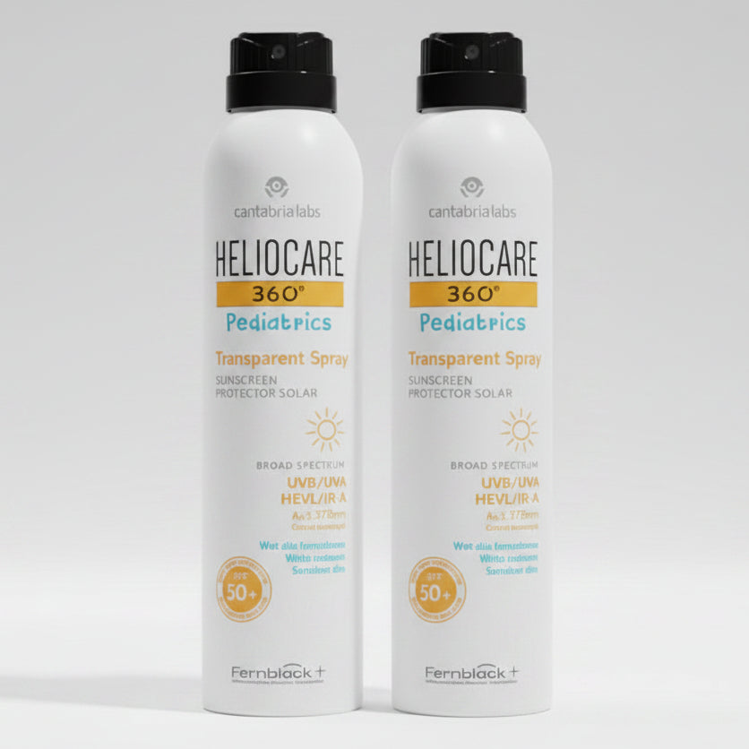 Kit 2x1 ANTISOLAR BEBES Y NIÑOS Heliocare Pediátrico X 200ml. Compra 1 lleva 2.