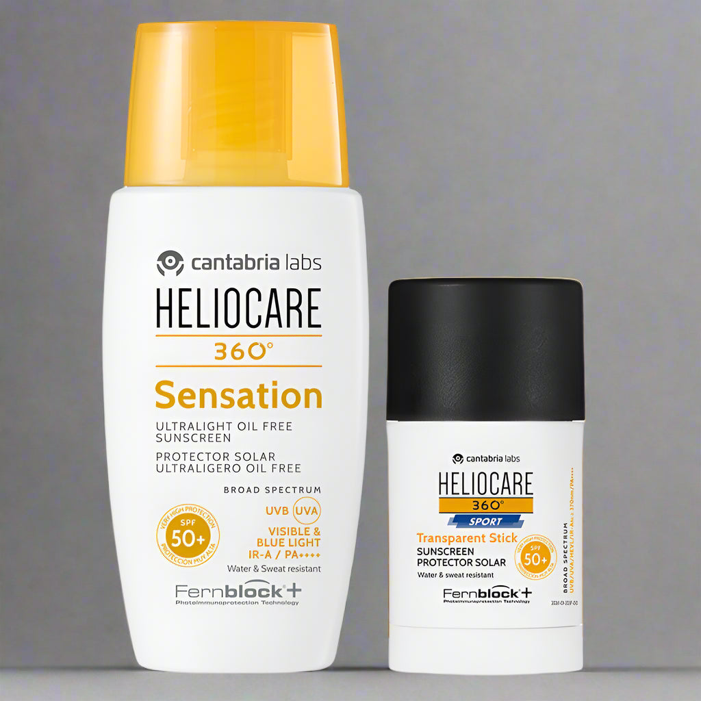 Kit 2x1 DEPORTISTAS Heliocare Sensation GRATIS Heliocare Sport Stick x 25 gr