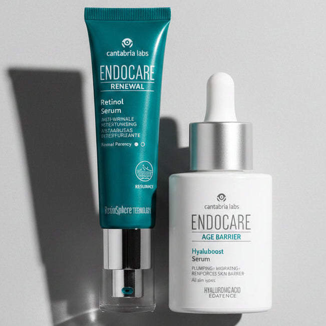 Kit ANTIARRUGAS Endocare Renewal retinol al 0.2% GRATIS Age Barrier Hyaluboost Serum