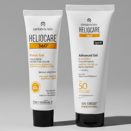 Kit SPORT CARA/CUERPO Heliocare 360 Water Gel GRATIS Heliocare 360 Advanced Gel x 100ml