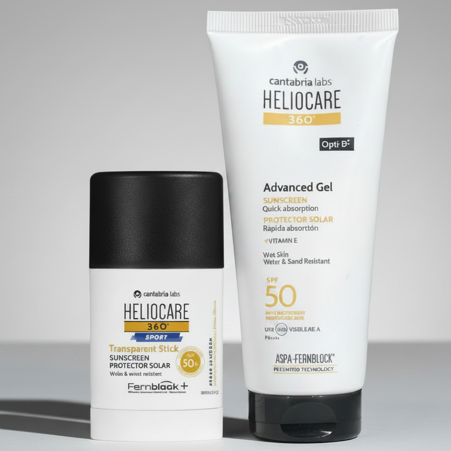 Kit PRO SPORT Heliocare 360° Stick x 25 gr GRATIS Heliocare 360° Advanced Gel x 100ml