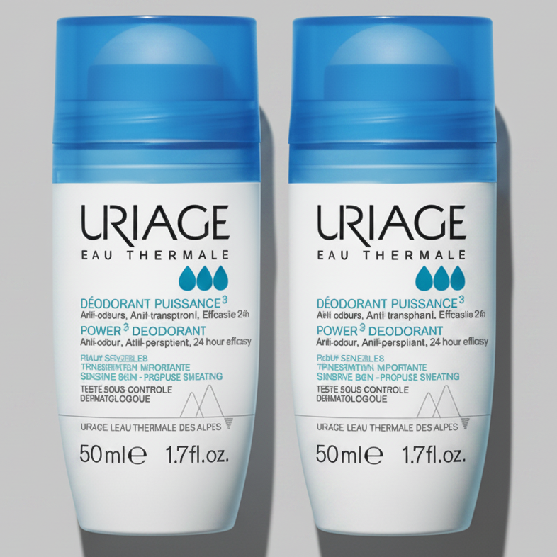 Kit 2x1 Uriage Desodorante Poder3 X 50ml. Compra 1 lleva 2