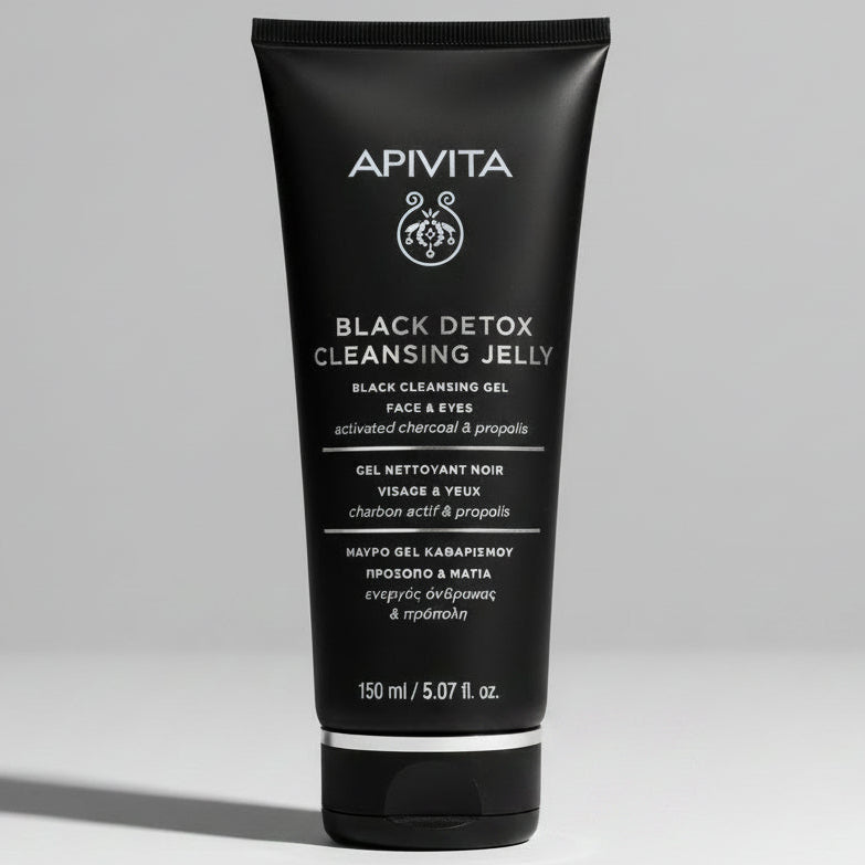 Apivita Black Detox Gel Limpiador X 150ml