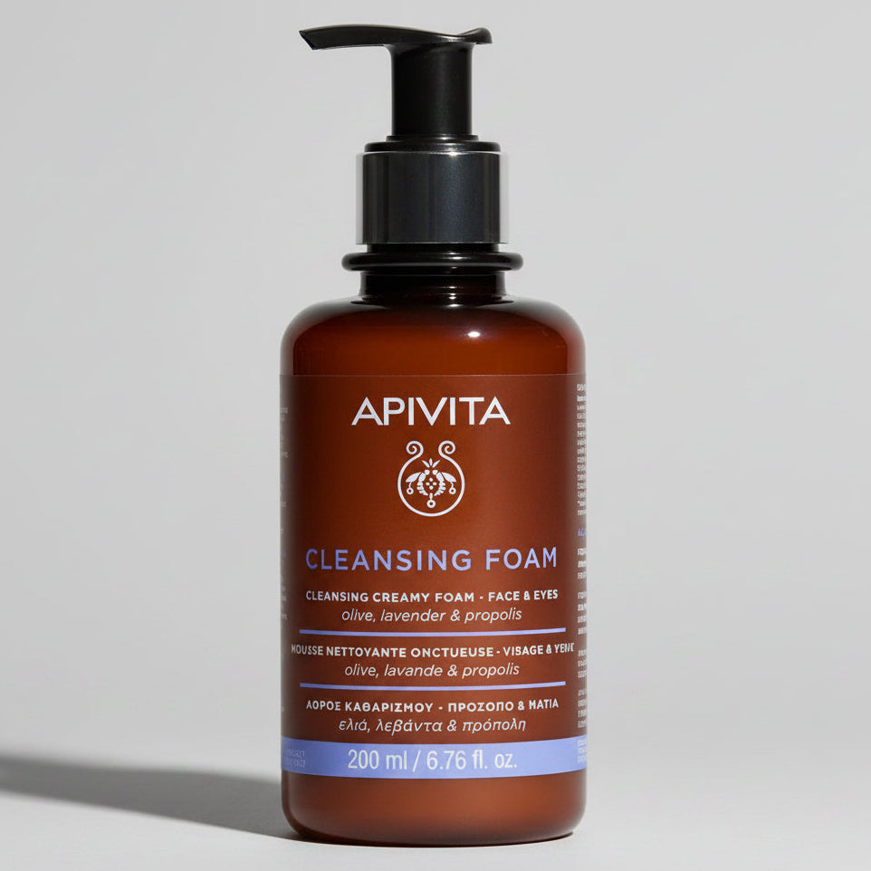 Apivita espuma limpiadora x 200ml