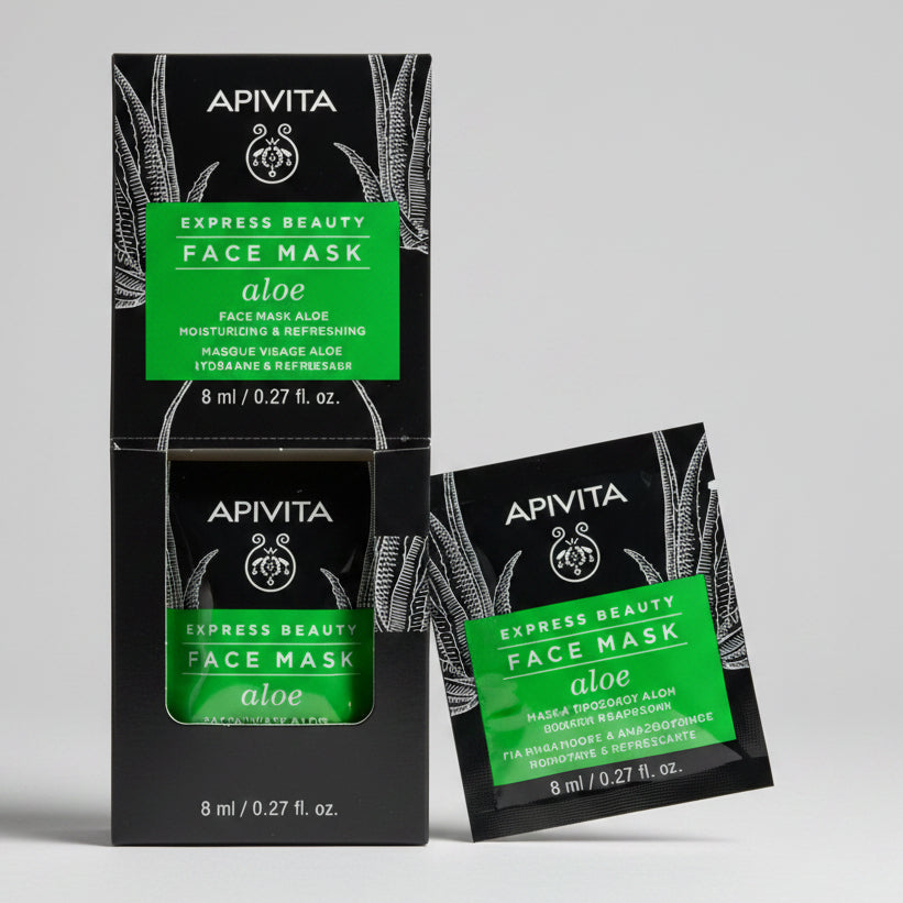 Apivita Mascarilla facial Aloe Vera X 2 sachets