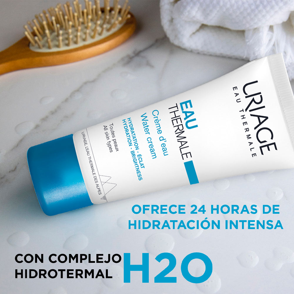 KIT 2x1 Uriage Agua Termal Crema Ligera GRATIS Agua Termal Contorno de Ojos