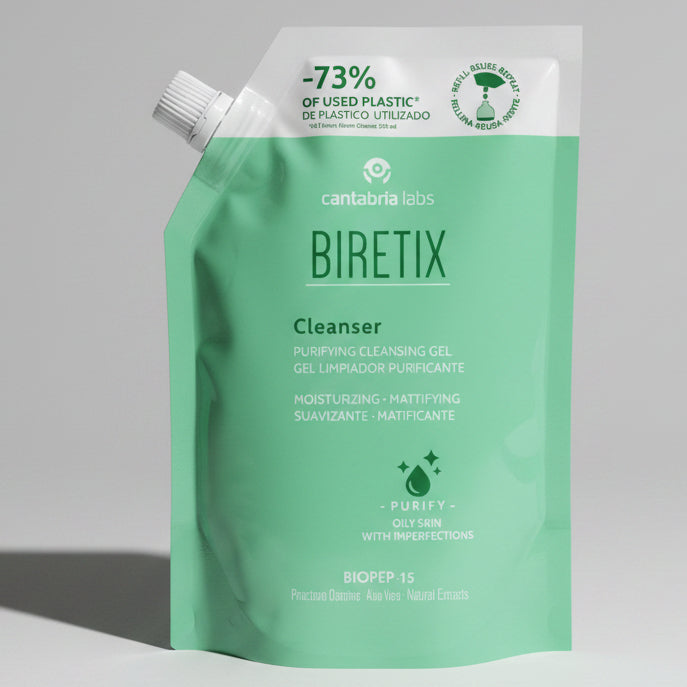Biretix Gel Limpiador REFILL x 400ml  - Anti imperfecciones