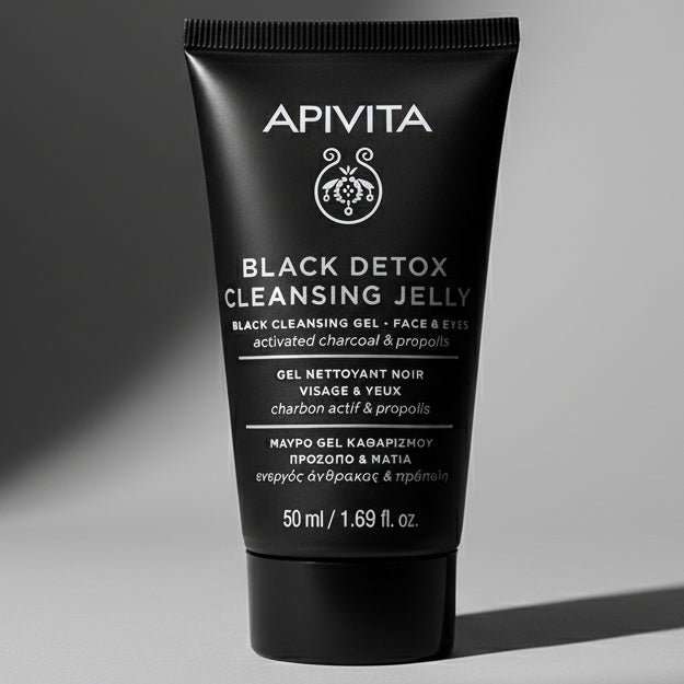 Apivita Black Detox Gel Limpiador X 50ml