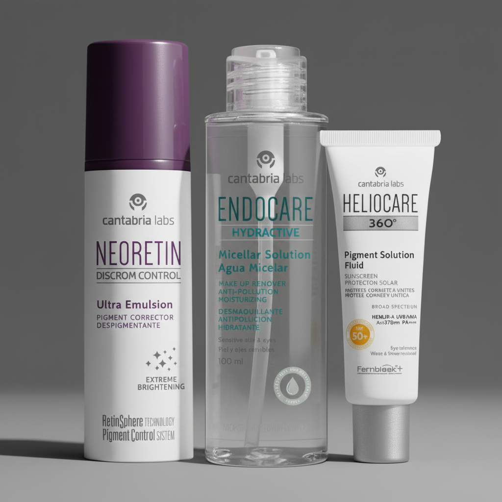 Kit FULL ANTIMANCHAS Neoretin Ultra GRATIS Hydractive Micelar 100ml GRATIS Heliocare Pigment Solution x 15ml