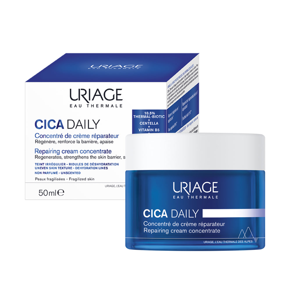 Uriage Cica Daily Crema Reparadora Concentrada - Repara e hidrata