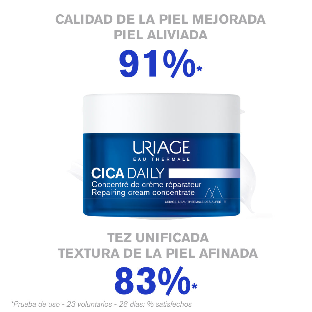 Uriage Cica Daily Crema Reparadora Concentrada - Repara e hidrata