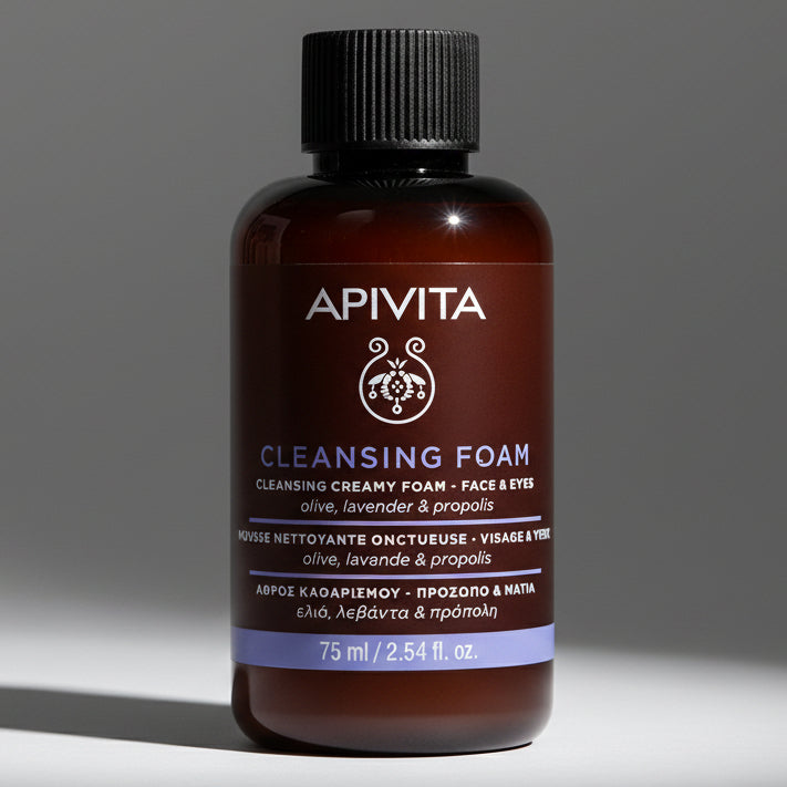 Apivita espuma limpiadora x 75ml