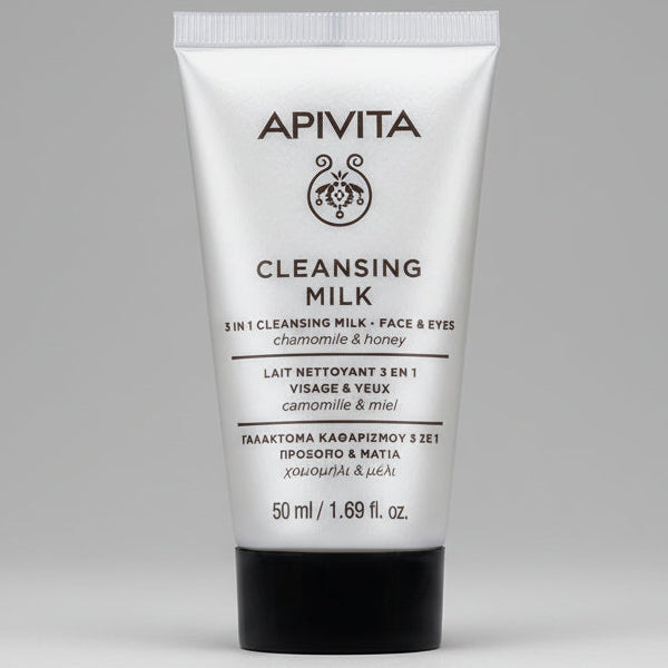 Apivita 3 en 1 Leche Limpiadora x 50ml