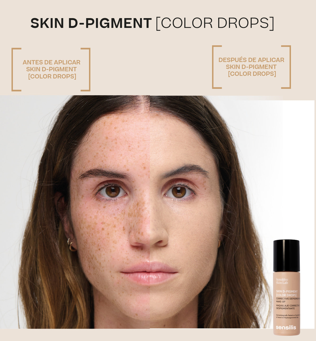 Sensilis Skin D-pigment [Color Drops] Tono 1 Beige X 25ml