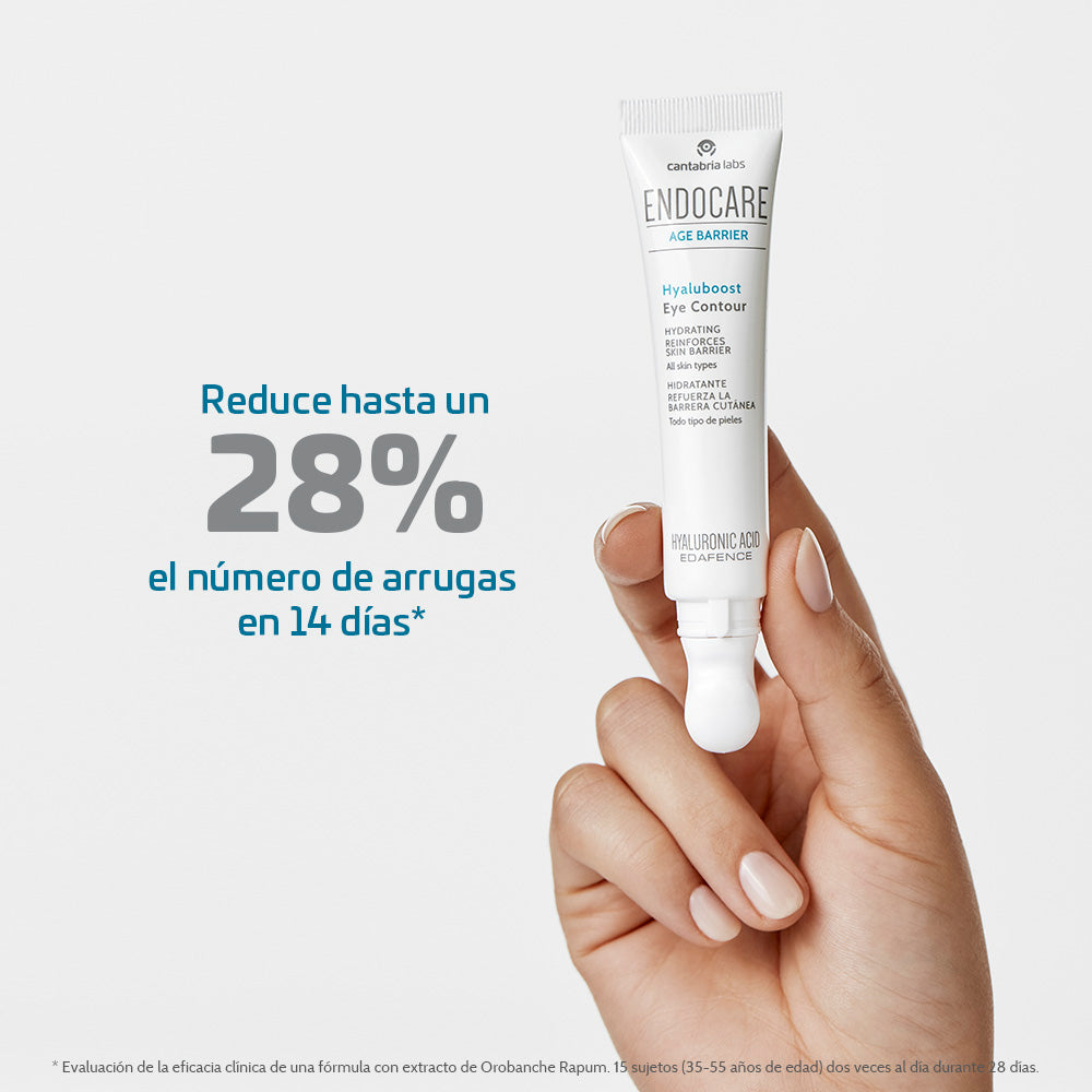Kit HIDRATACION ANTIEDAD 2x1 Endocare Age Barrier Hyaluboost Serum GRATIS Endocare Age Barrier Hyaluboost contorno ojos