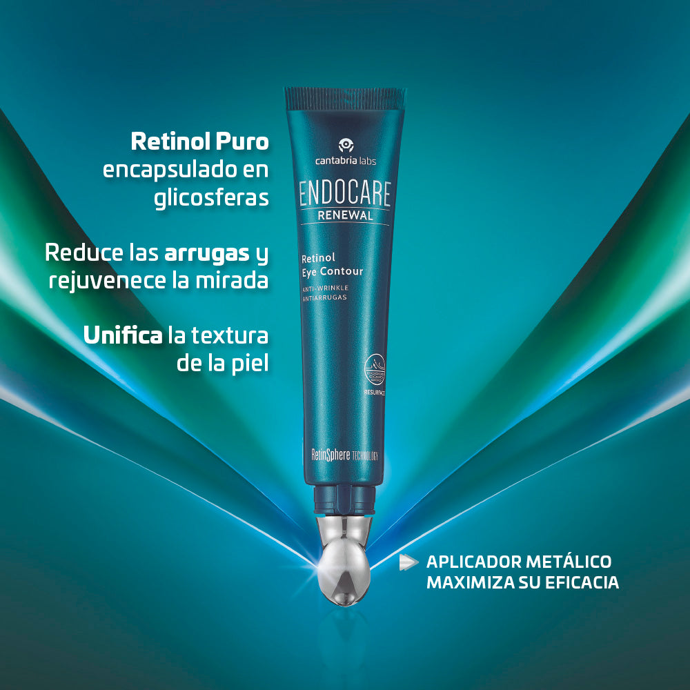 Endocare Renewal Retinol contorno de ojos - Antiedad x 15ml