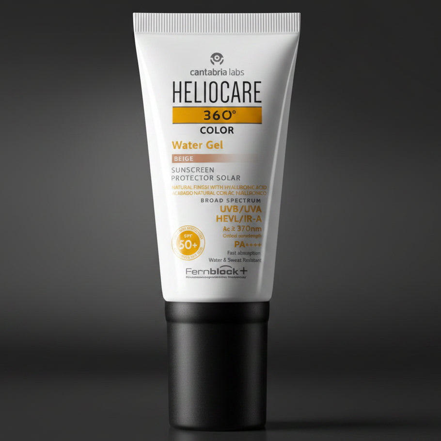 Heliocare 360° Water Gel Color Beige - Protector solar x 50ml