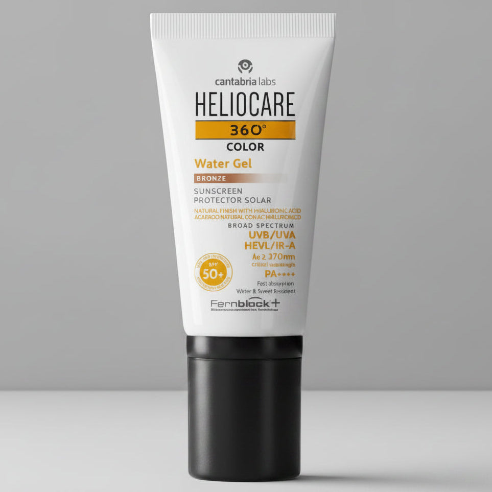 Heliocare 360° Water Gel Color Bronce - Protector solar X 50ml