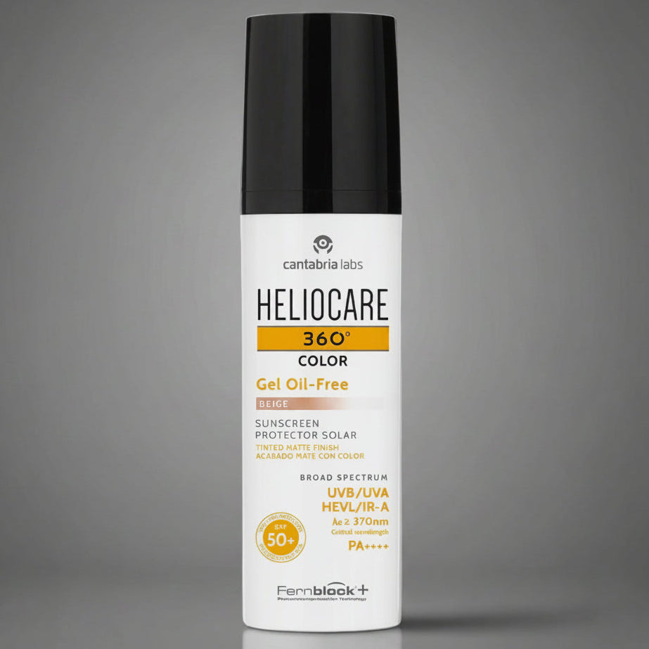 Heliocare 360° Toque Seco Beige - Protector solar x 50ml