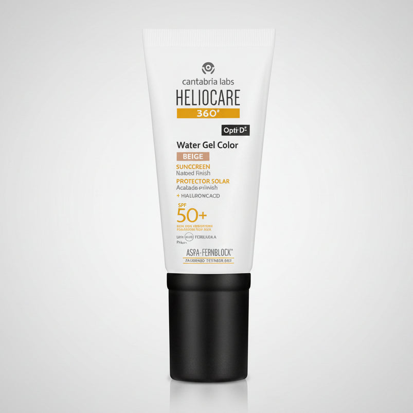 Heliocare 360° Water Gel Color Beige - Protector solar x 50ml