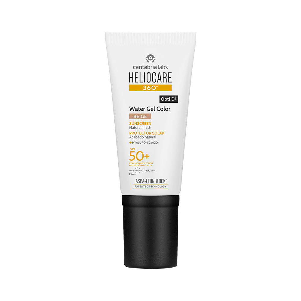 Heliocare 360° Water Gel Color Beige - Protector solar x 50ml