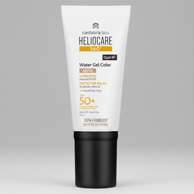 Heliocare 360° Water Gel Color Beige - Protector solar X 50ml