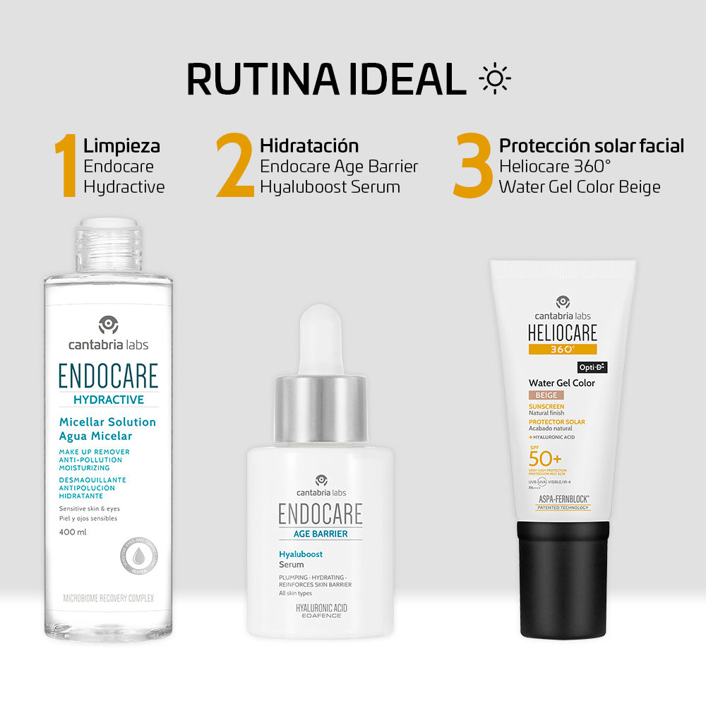 Heliocare 360° Water Gel Color Beige - Protector solar X 50ml