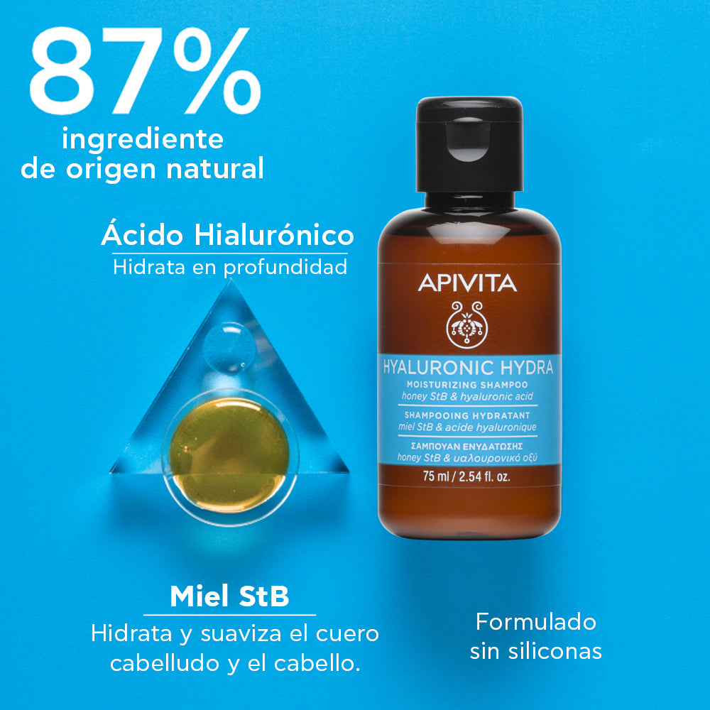 Apivita Hyaluronic Hydra Shampoo x 75ml
