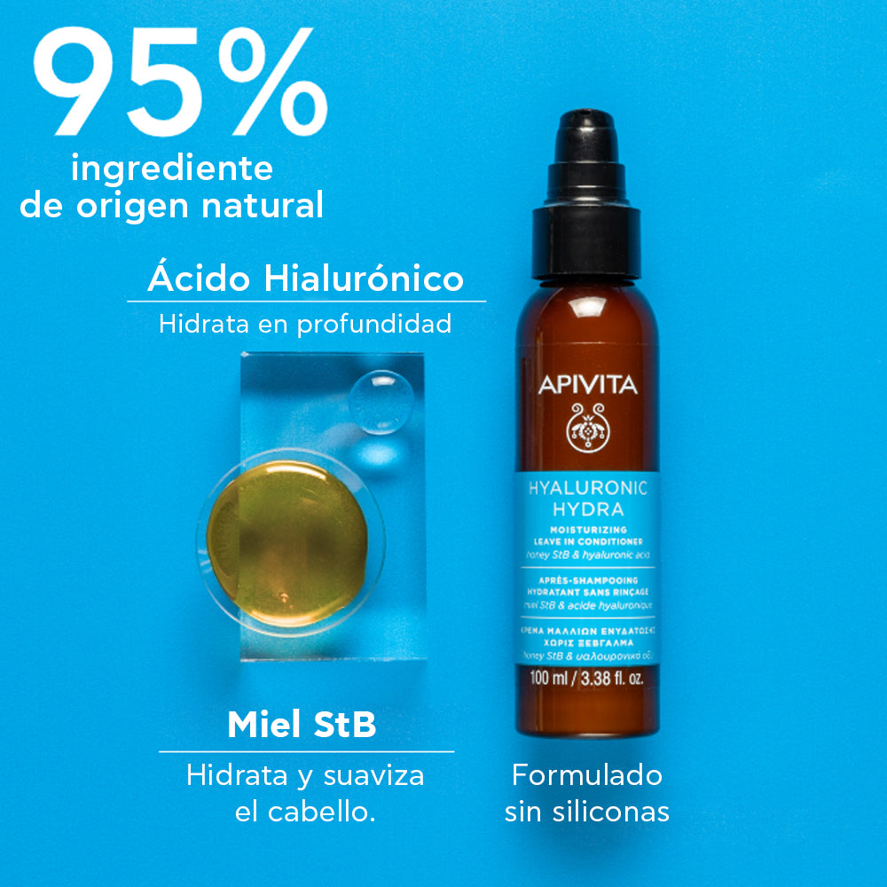 Apivita Hyalu Leave In Acondicionador x 100ml