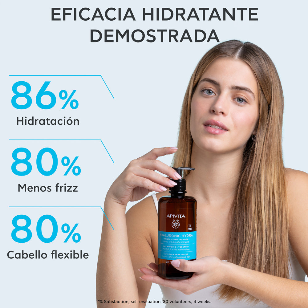 Apivita Hyaluronic Hydra Shampoo X 500ml - Capilar