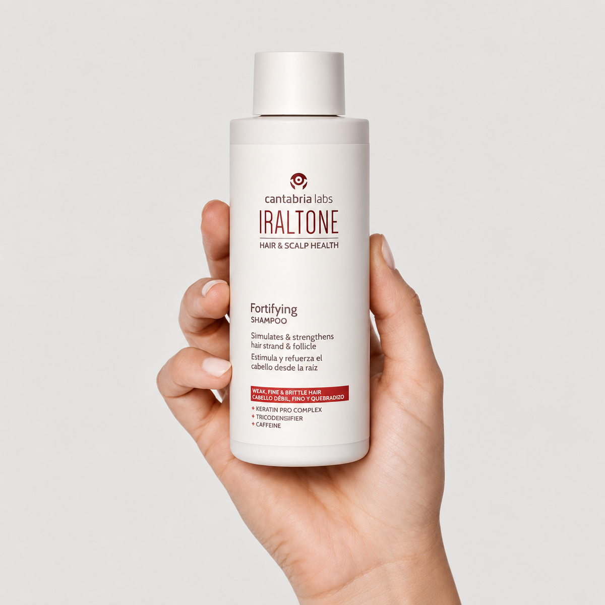 Iraltone champu fortificante x 400ml - Prevención caída - Pelo