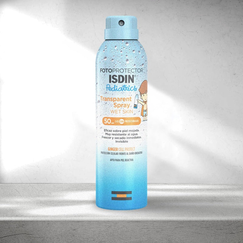 Isdin Transparent Spray Wet Skin Pediatrics - protector solar