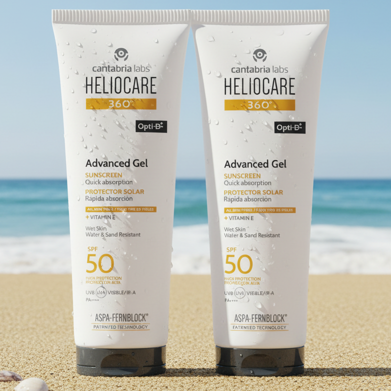 Kit 2X1 500ml, compra 1 lleva 2 Heliocare 360 Advance Gel x 250ml