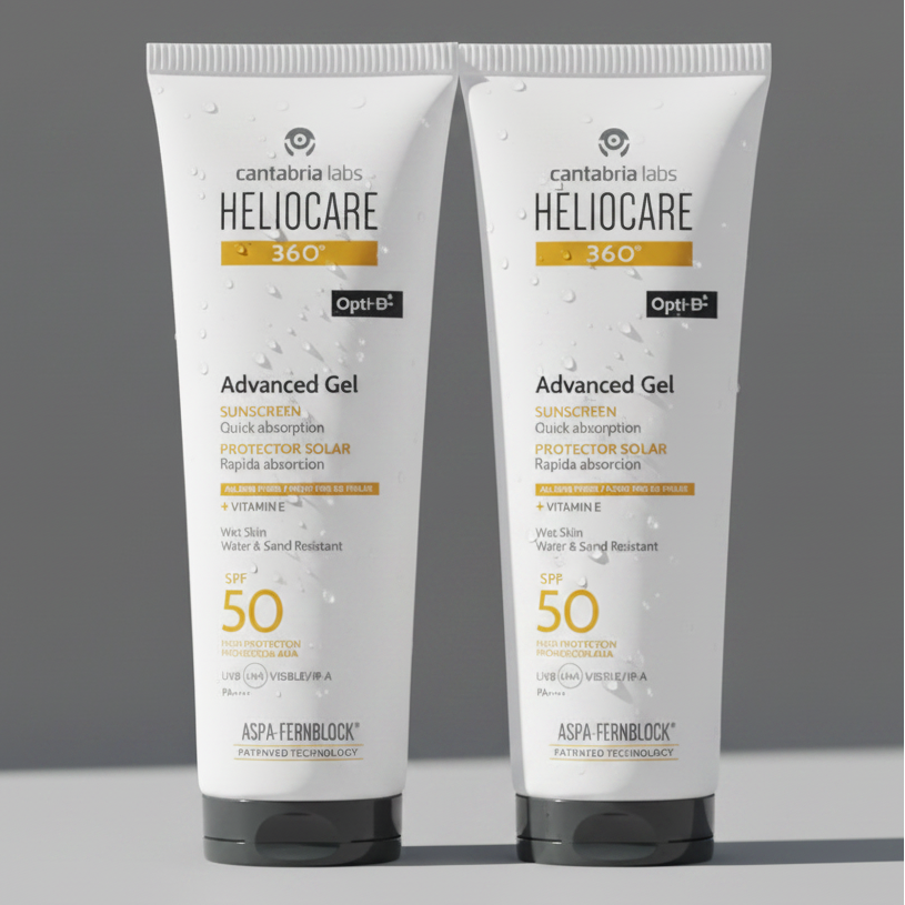 Kit 2X1 Heliocare 360 Advanced Gel x 250ml, compra 1 lleva 2