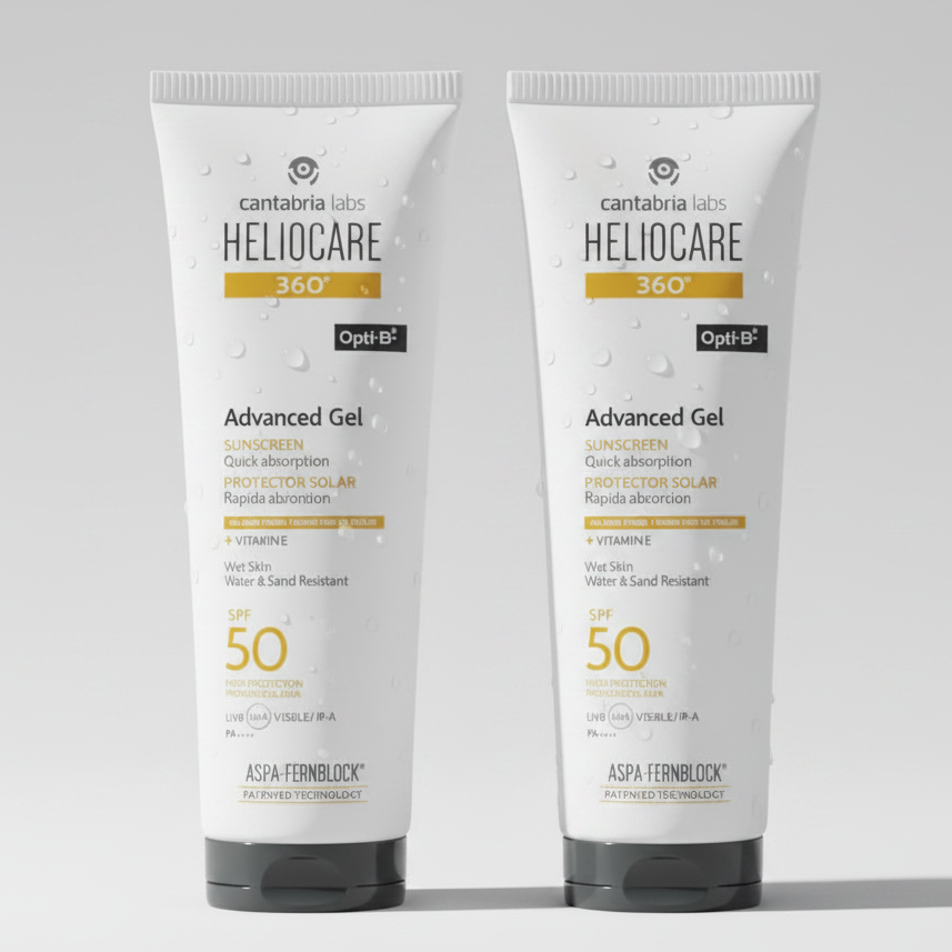 Kit 2X1 Heliocare 360 Advanced Gel x 250ml, compra 1 lleva 2