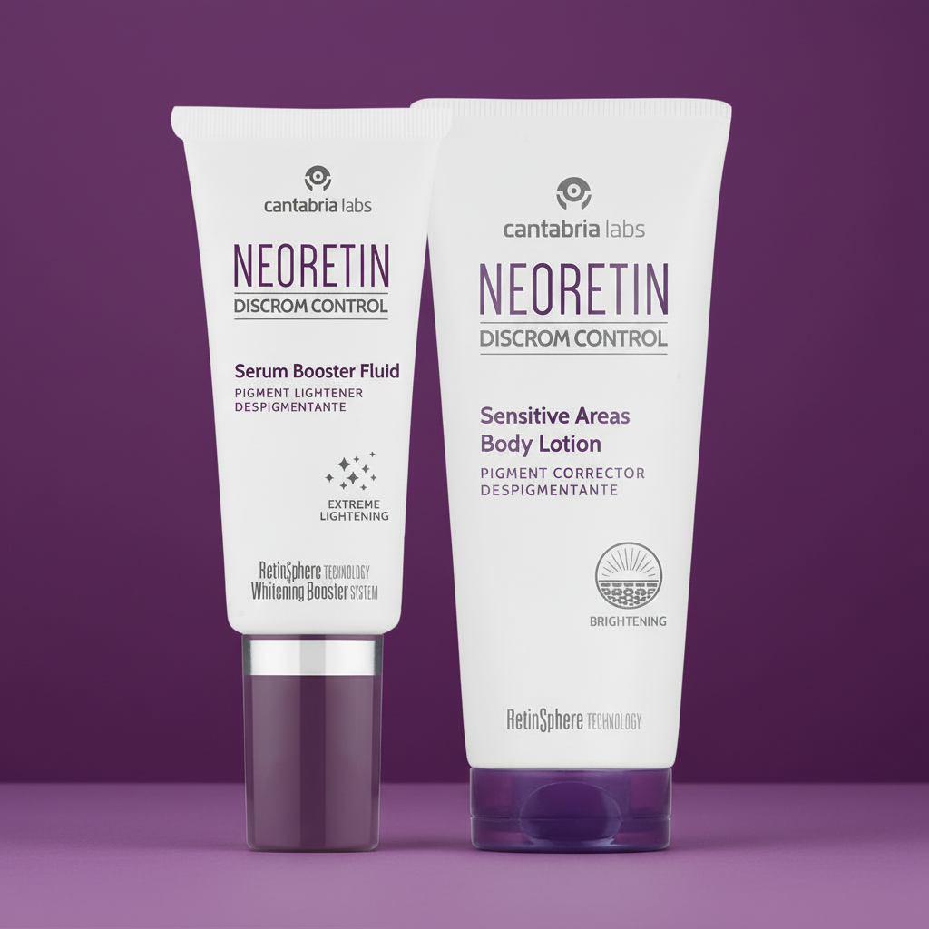 Kit ZERO MANCHAS Neoretin Suero Booster - GRATIS Neoretin Áreas Sensibles x 100ml