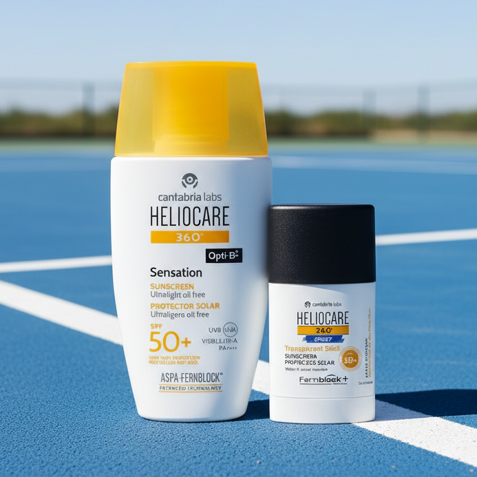 Kit DEPORTISTAS compra Heliocare Sensation GRATIS Heliocare Sport Stick 25 gr
