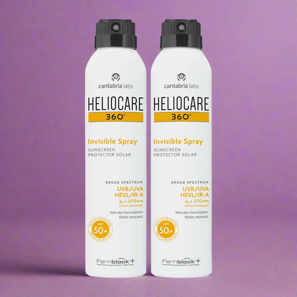 Kit 2X1 Heliocare 360 spray invisible. Compra 1 lleva 2