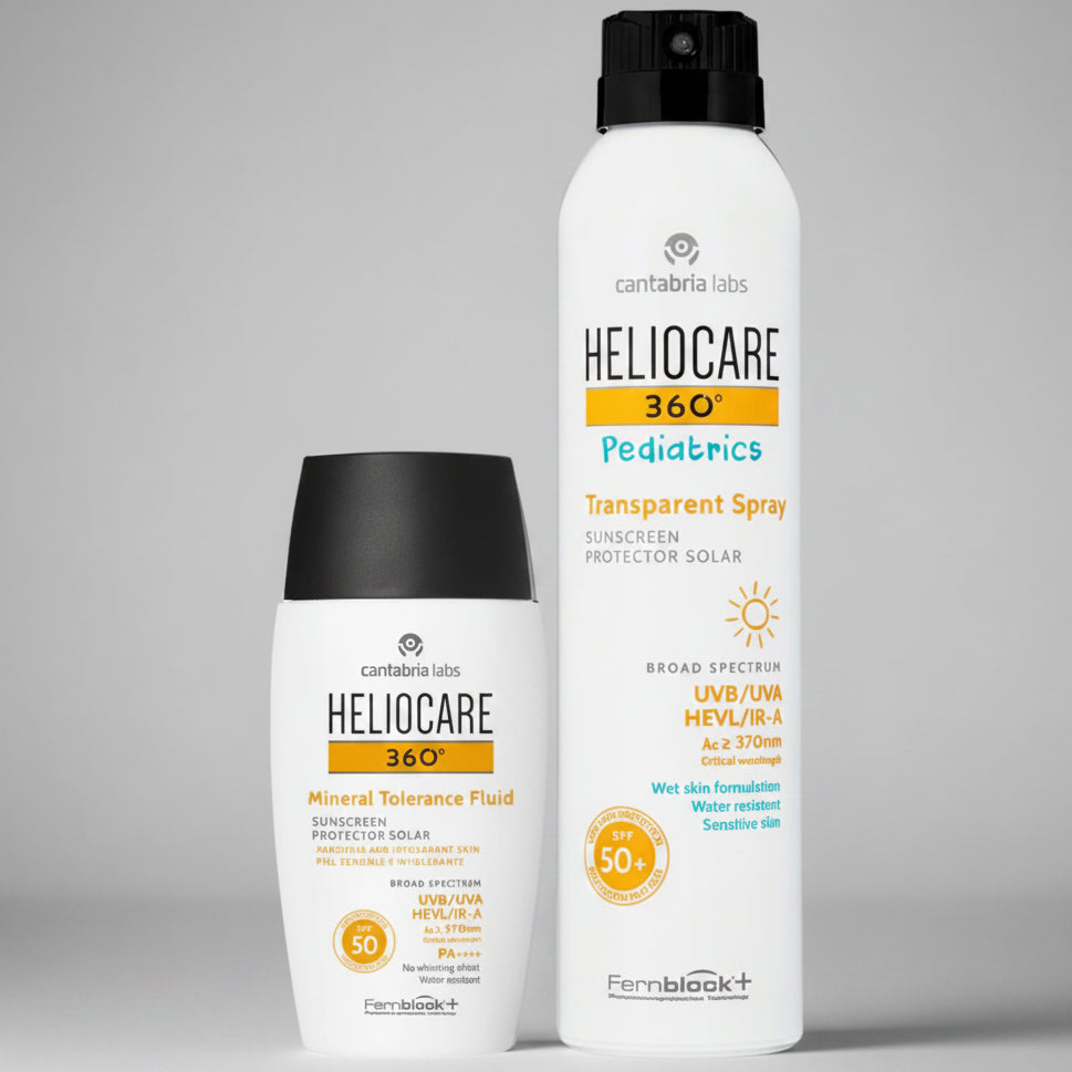 Kit SENSIBLE - SOLAR Heliocare Mineral Tolerance GRATIS Heliocare Pediatrico 200ml