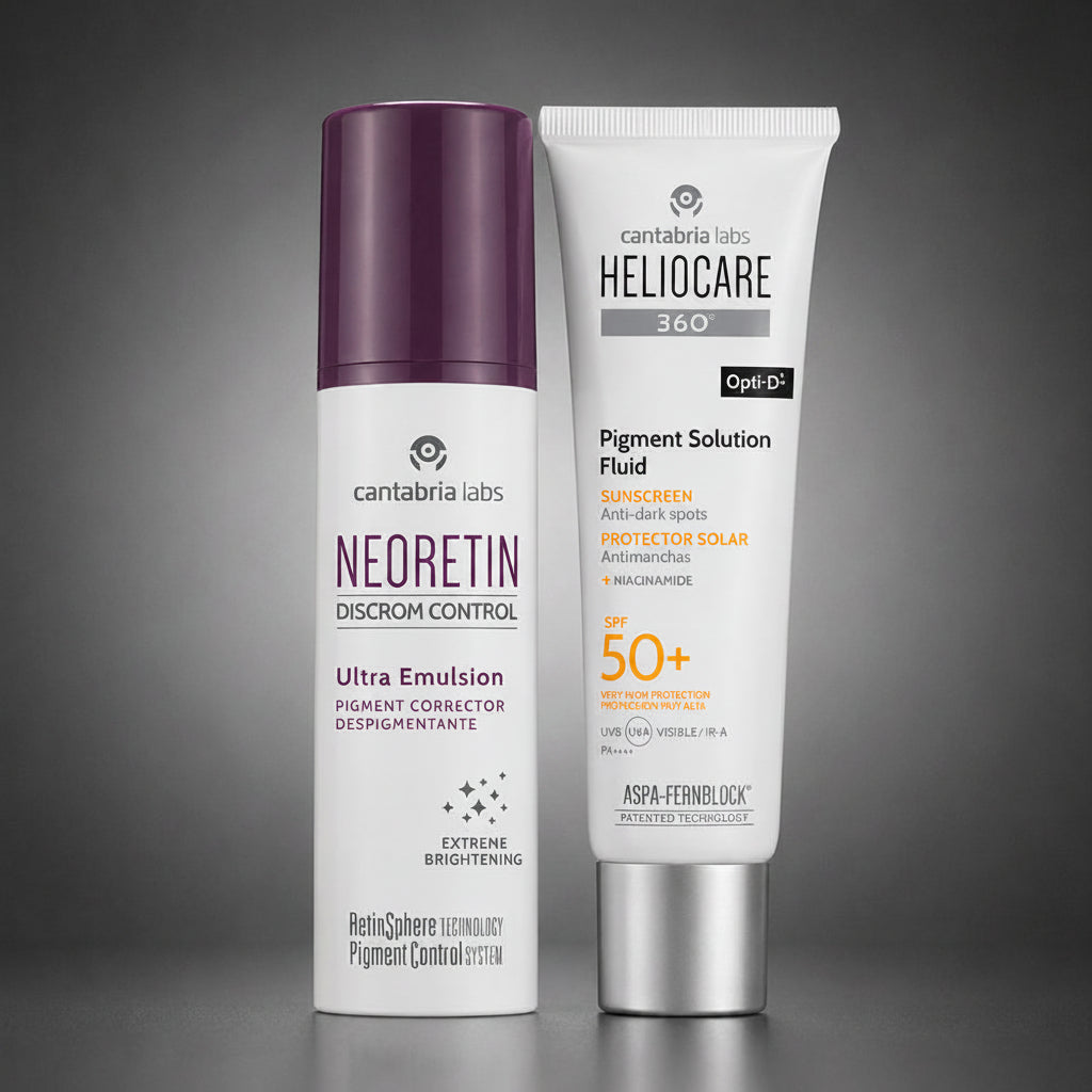 Kit ANTIMANCHAS Neoretin Ultra GRATIS Heliocare Pigment Solution